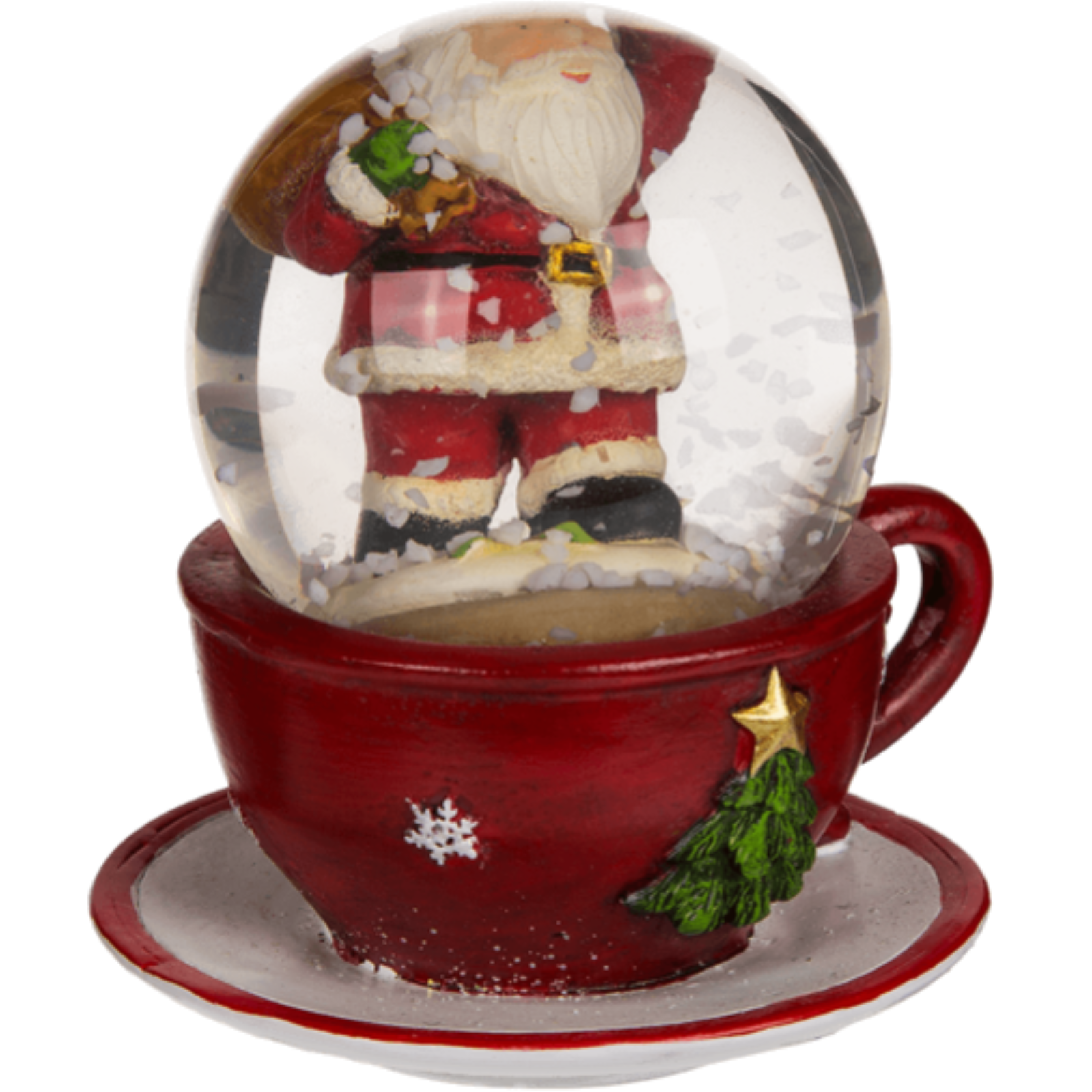 Schneekugel Weihnachtsfigur