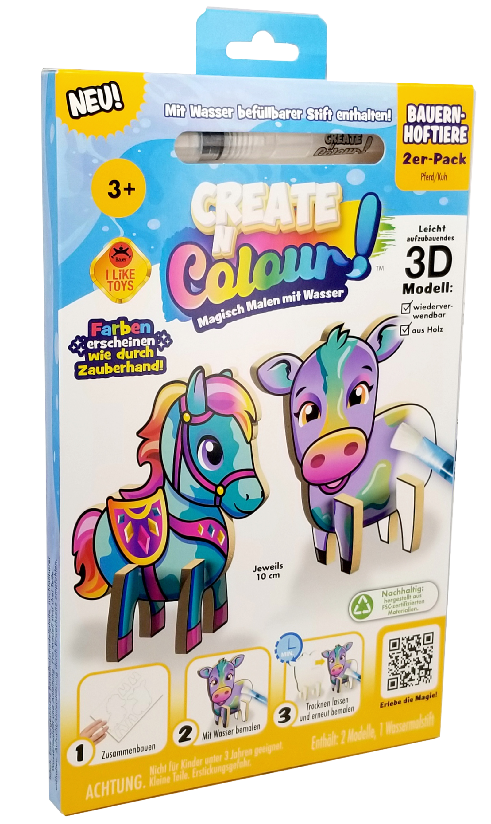 Create N Colour Pferd + Kuh