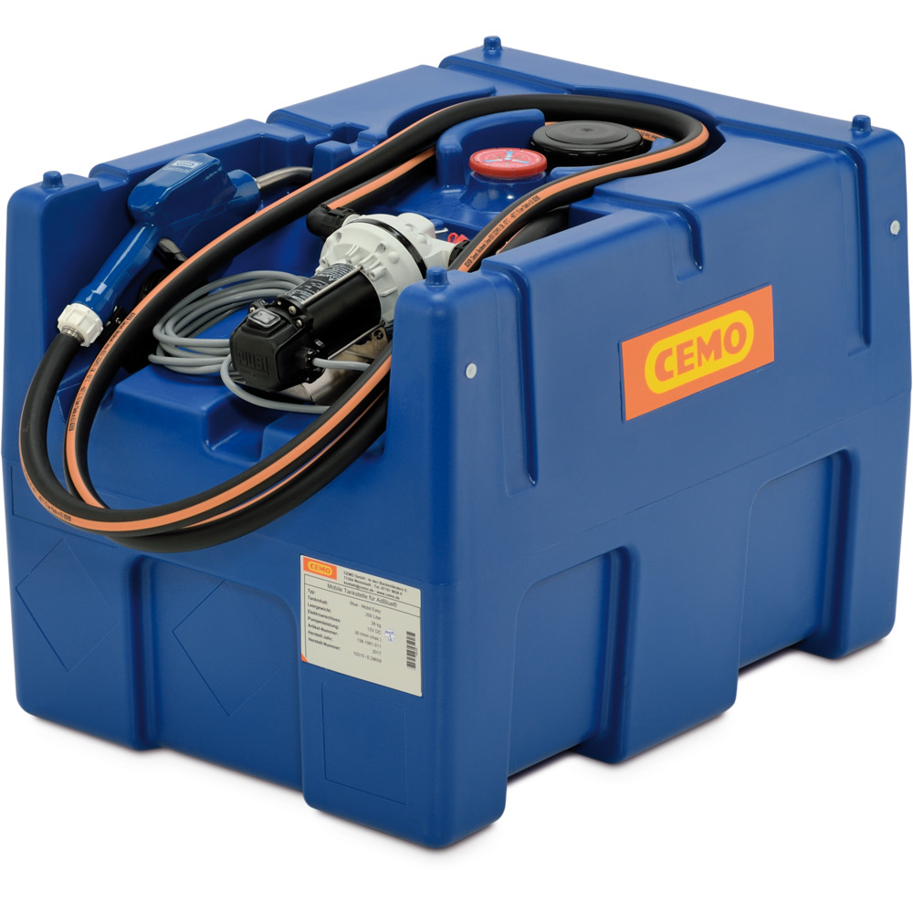 Mobiler Tank AdBlue 200l mit 12V Elektropumpe