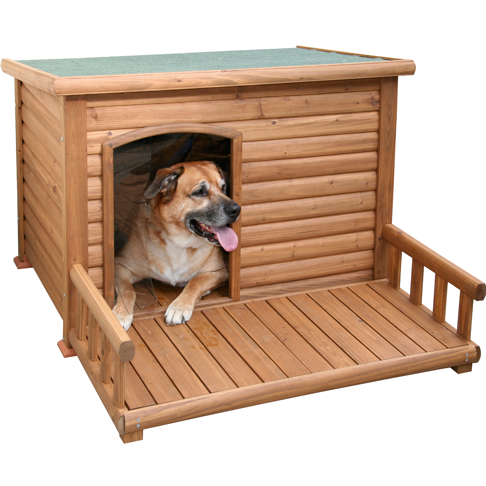 Hundehütte mit Terassse