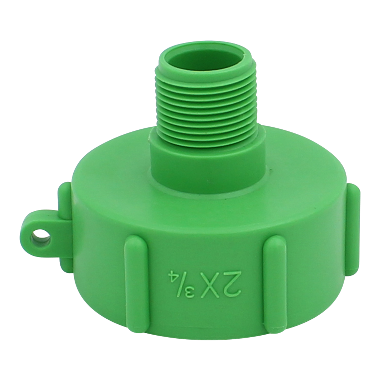IBC Adapter von 2 Zoll Grob- auf 3/4 Feingewinde