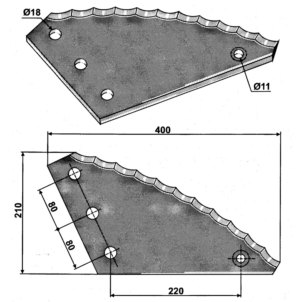 Mischwagenmesser zu STRAUTMANN Vertimix