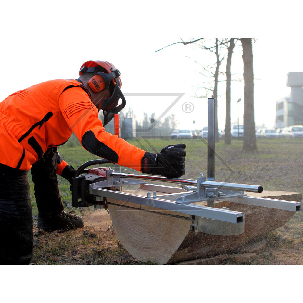 Mobiles Sägewerk für Motorsäge