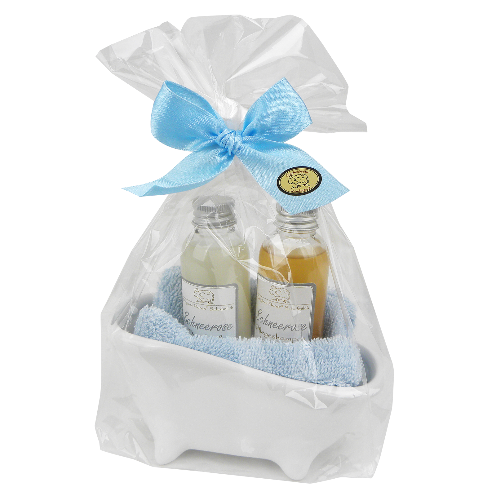 Florex Badeset Schneerose-blau