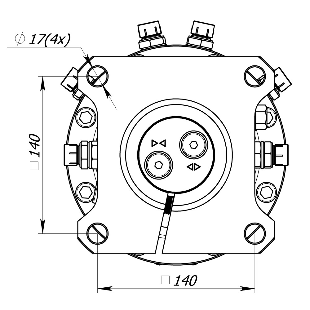 Rotator FHR 6.000 2-Flansch