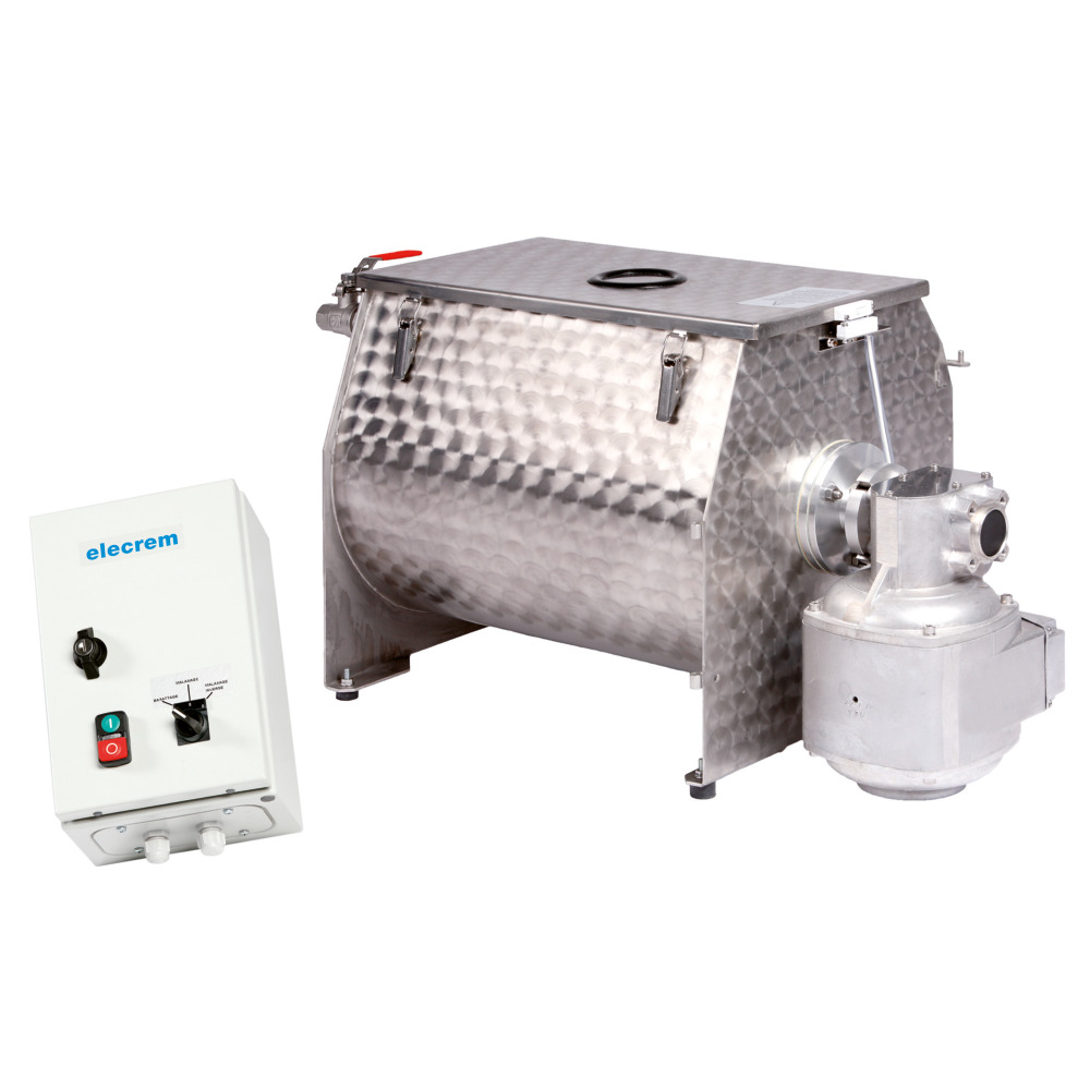 Buttermaschine Edelstahl mit Knetautomatik