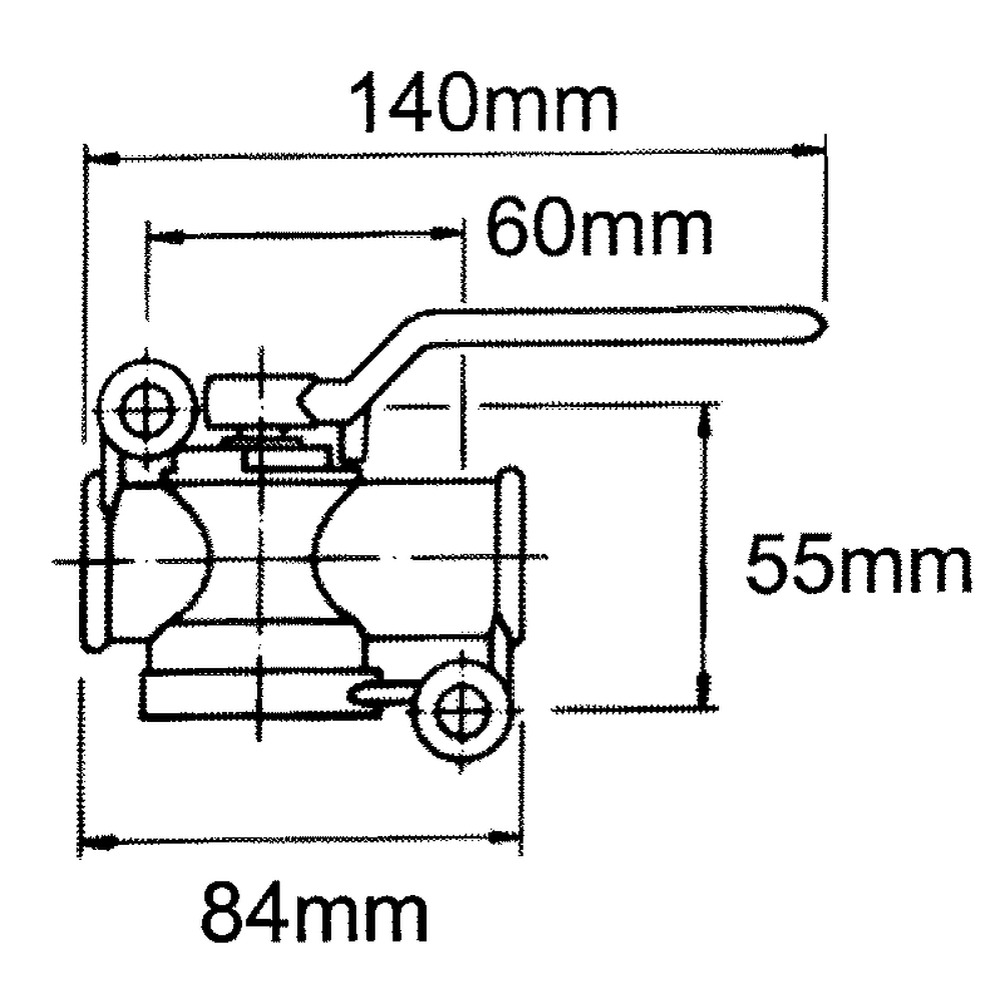 Absperrhahn M22x1,5
