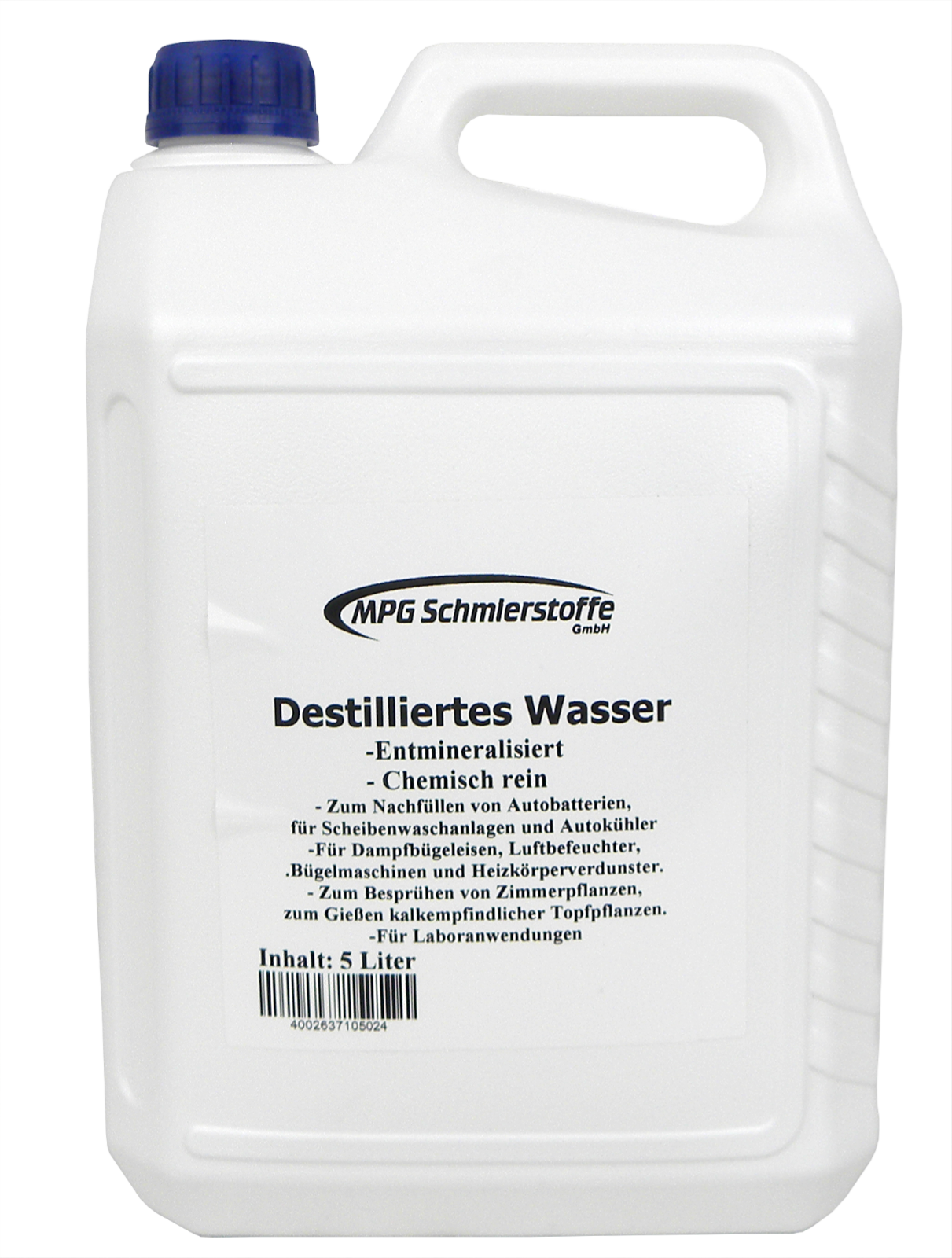 Destilliertes Wasser 5 L