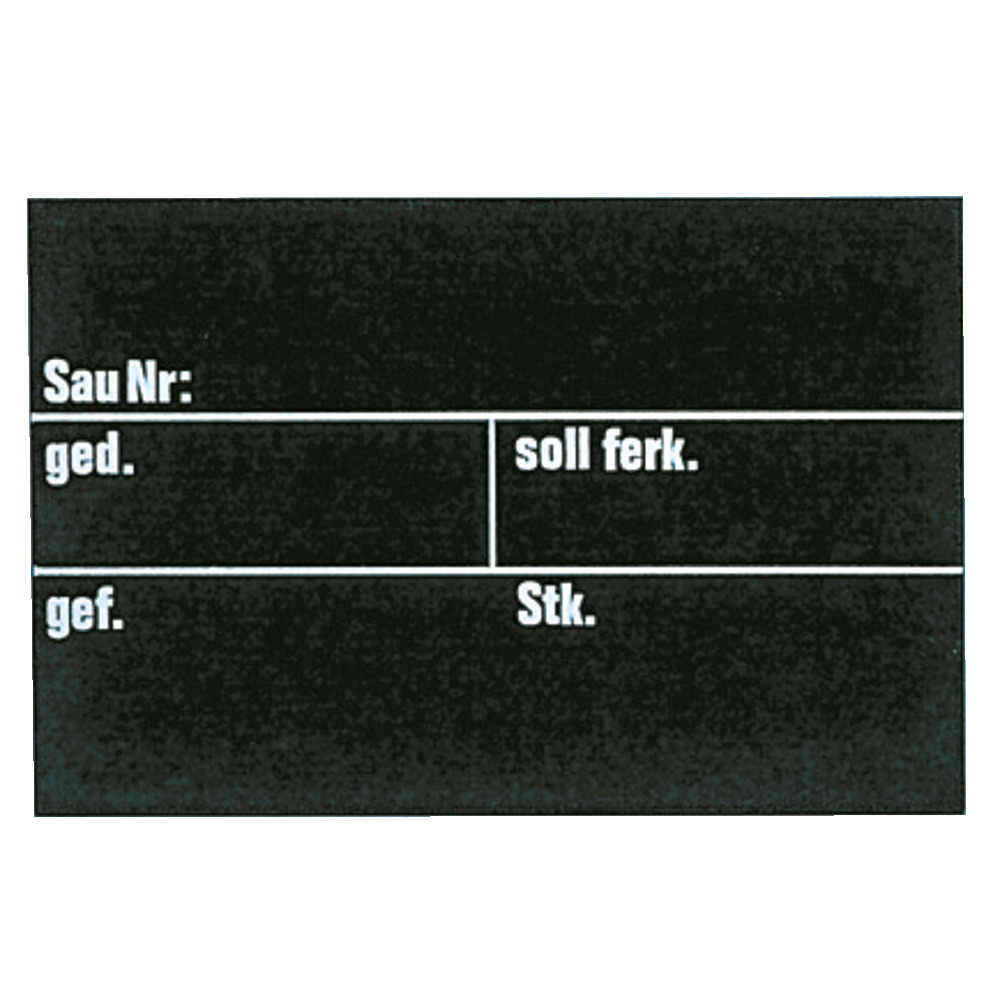 Stalltafel für Schweine, 30 x 20 cm