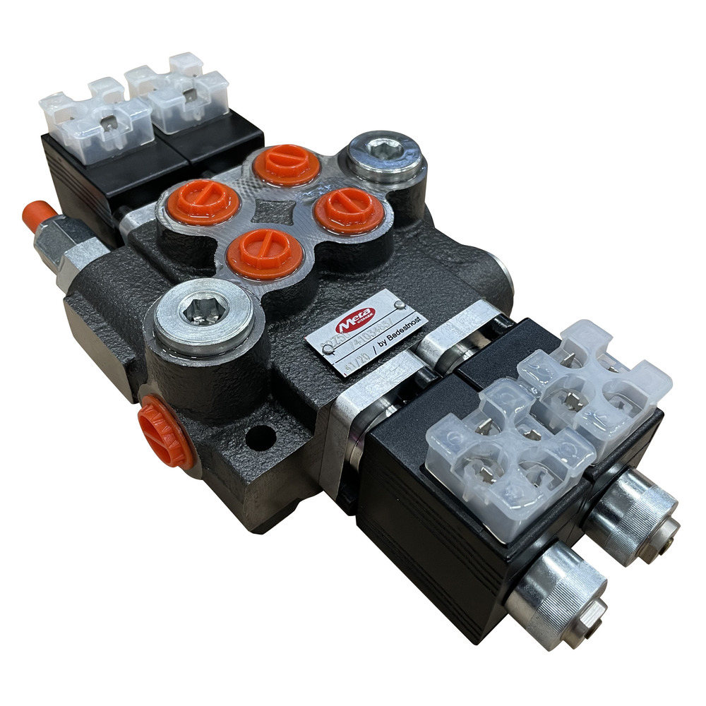 Steuerventil 50/2 doppeltwirkend 12V elektromagnetische Betätigung