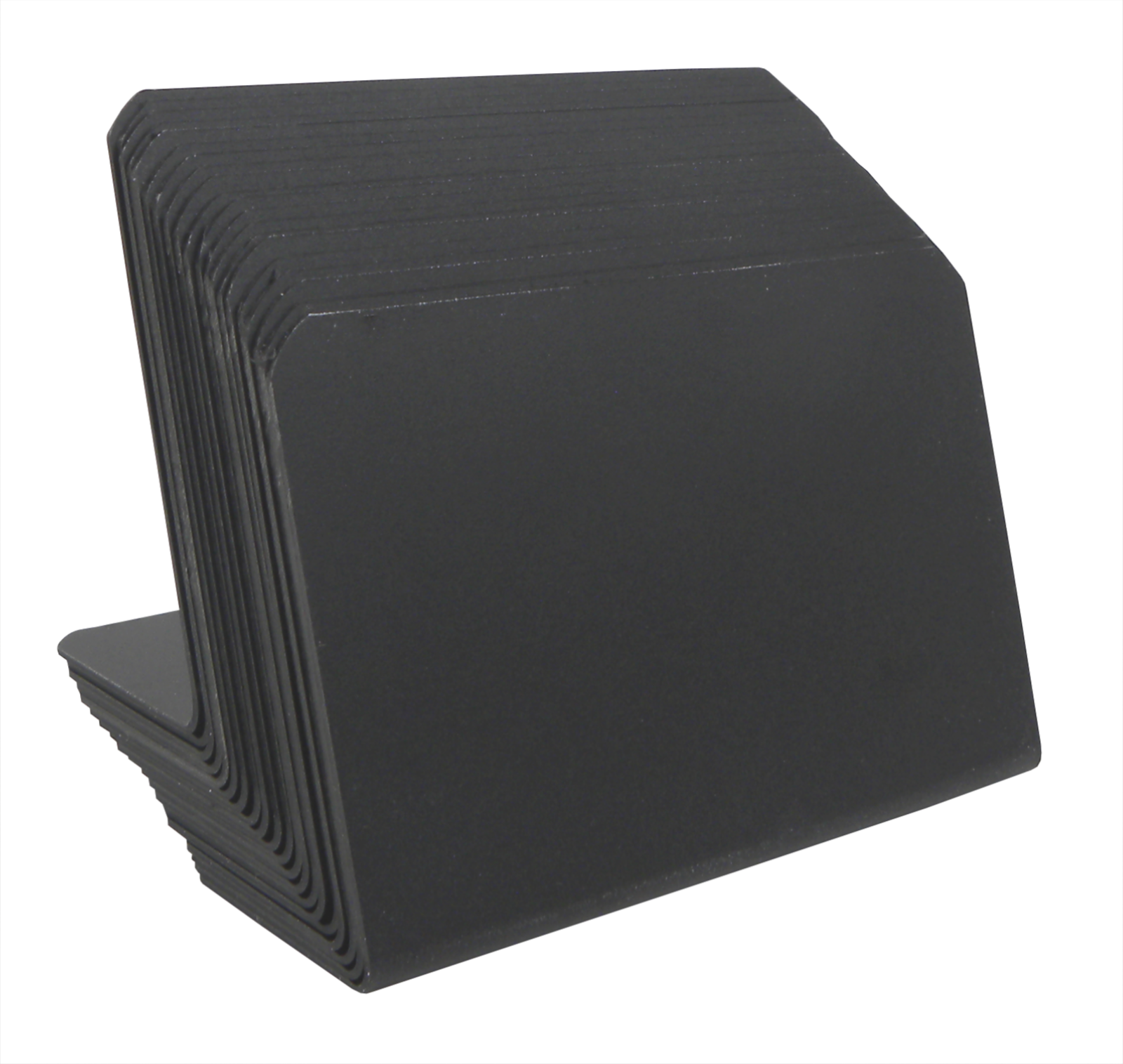 Beschriftungsschilder schwarz 20er Pack