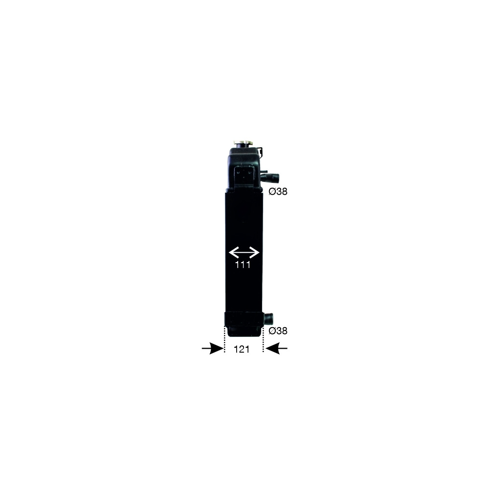 Kühler Steyr M9000 mit MWM Motor