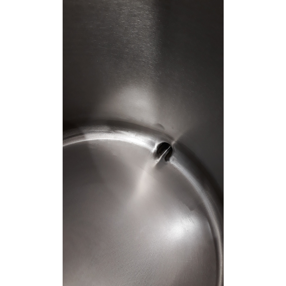 Beistellkessel rund aus Edelstahl 150 l