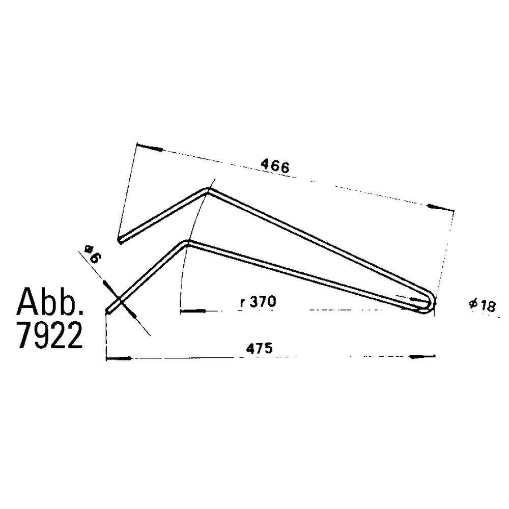 HEUMA Zinke zu Wüster-Sonnenrad-FA7922