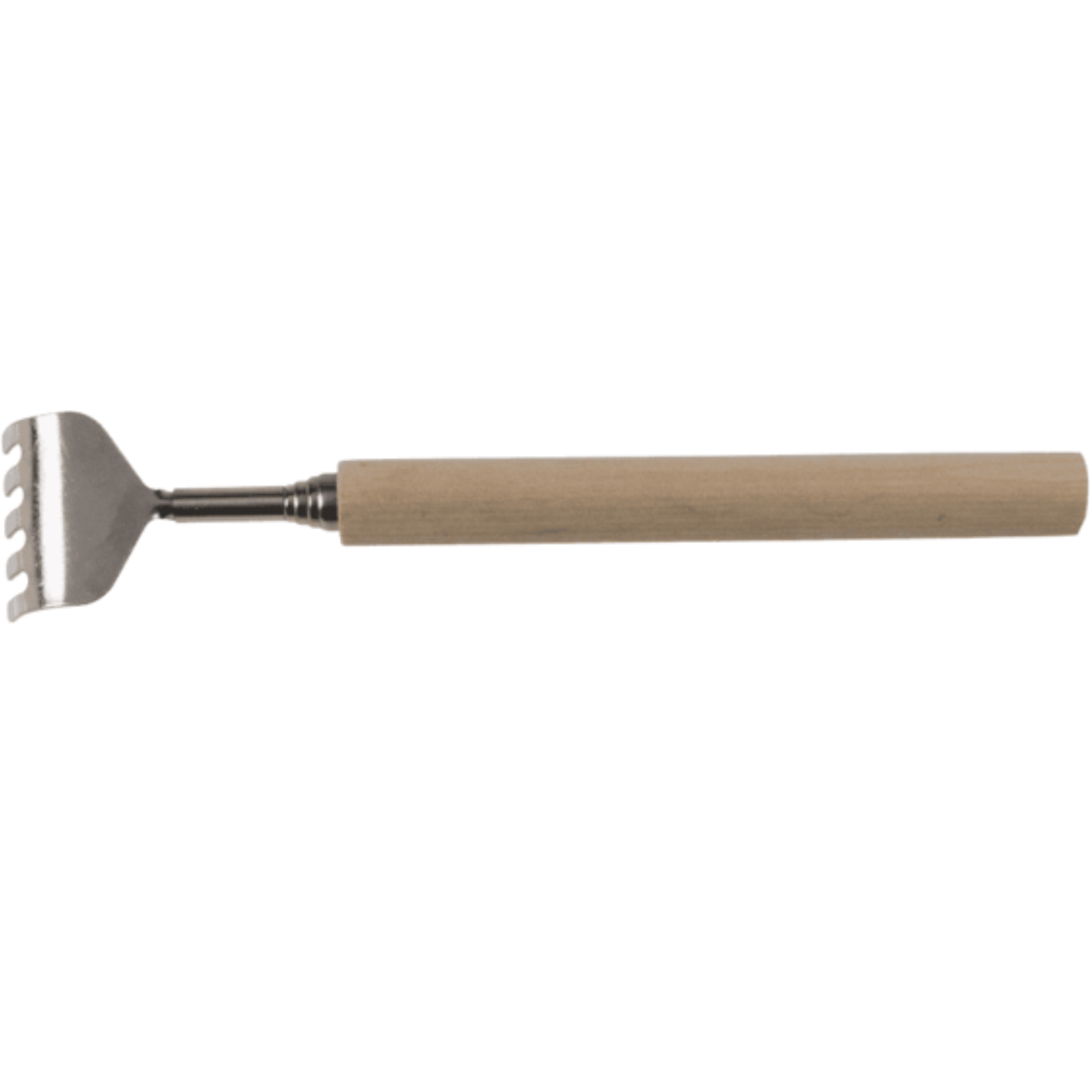  Rückenkratzer Ausziehbar aus Metall mit Holzgriff 