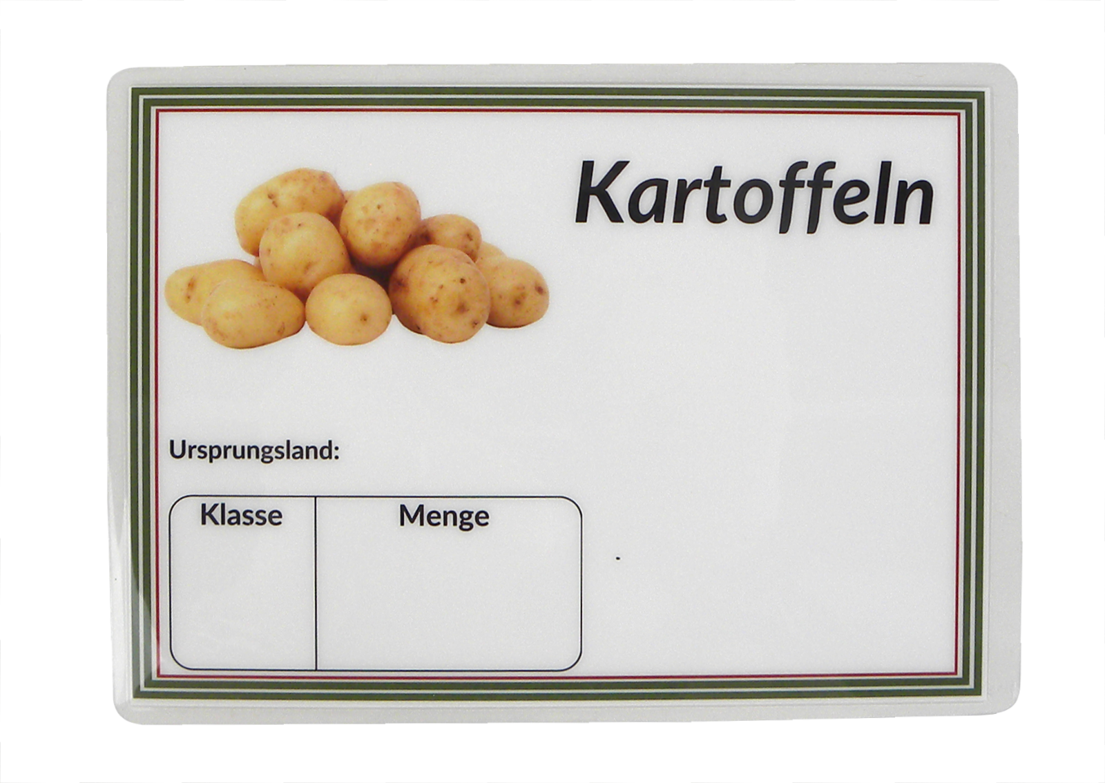 Laminat Preisschilder DIN A6