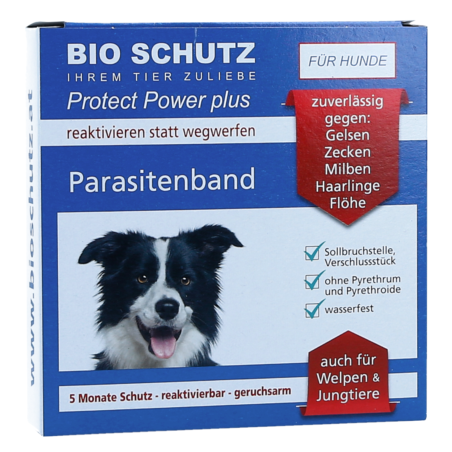 Parasitenband Protect Power Plus Hund