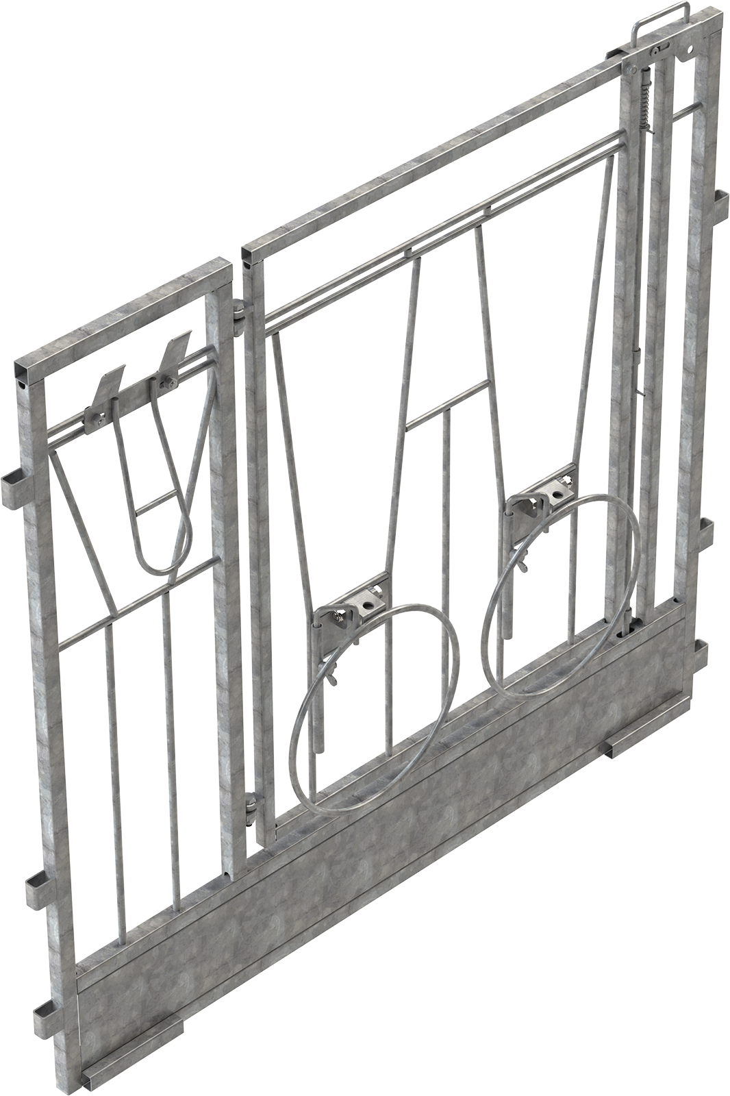 Frontelement für modulare Kälberbox