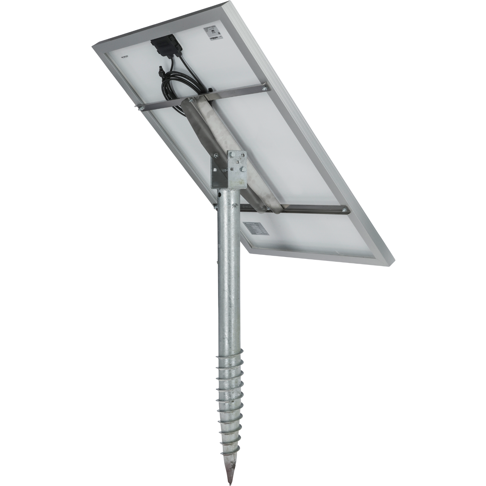 Spiral-Erd-/Halteanker-Set für Solarmodule