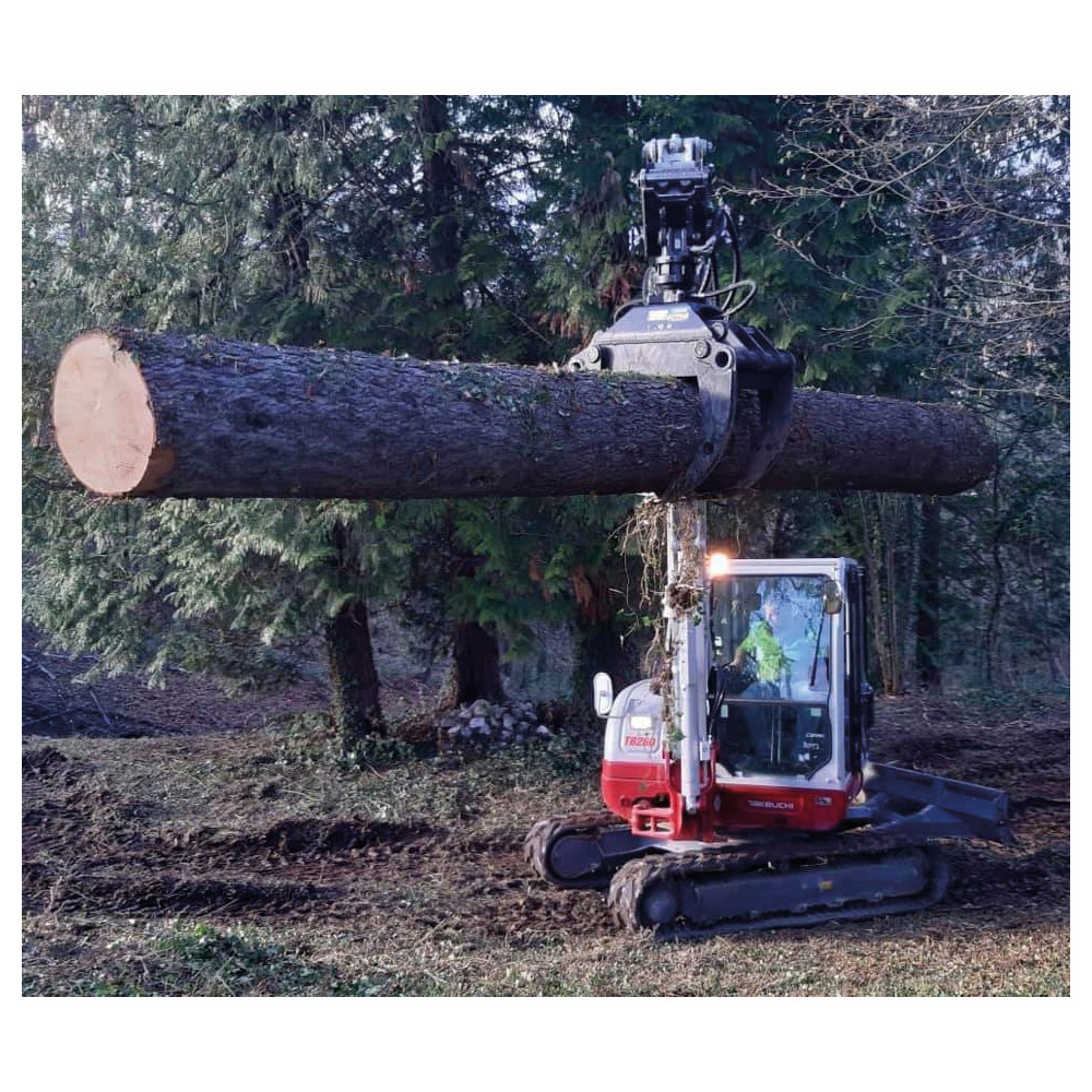Holzgreifer inkl. Sicherheitsventil