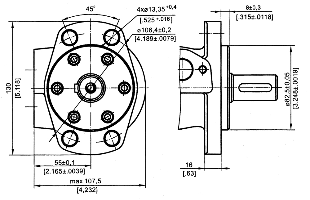 Hydraulikmotor MR