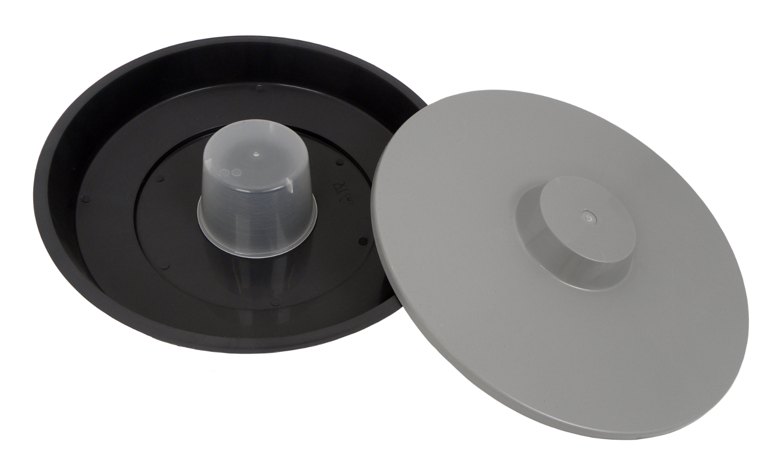 Futtergeschirr rund 4l mit Deckel