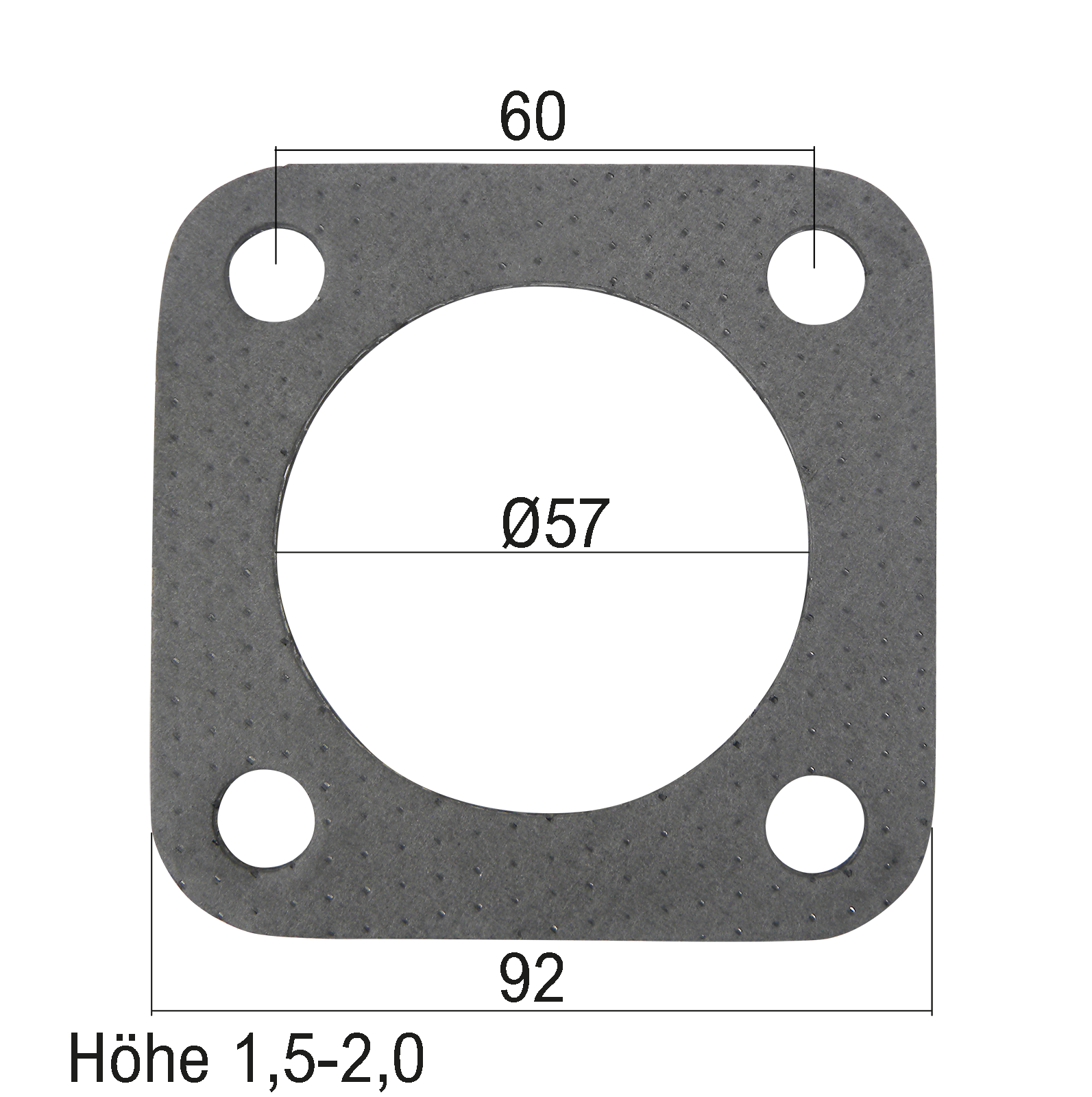 Dichtung zu Auspufftopf