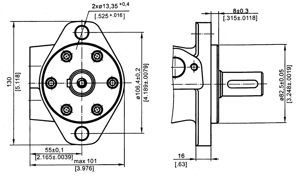 Hydraulikmotor MP