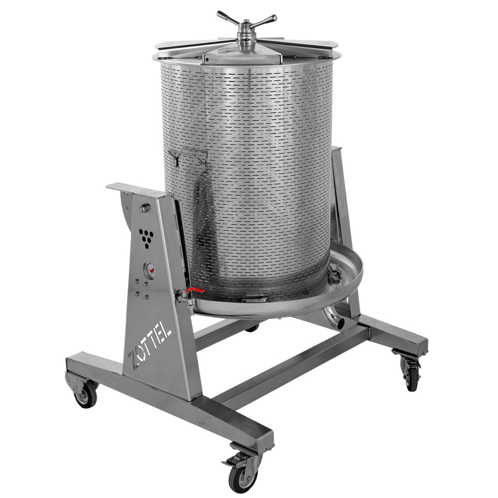 Wasserpresse Edelstahl für Obst 160 Liter