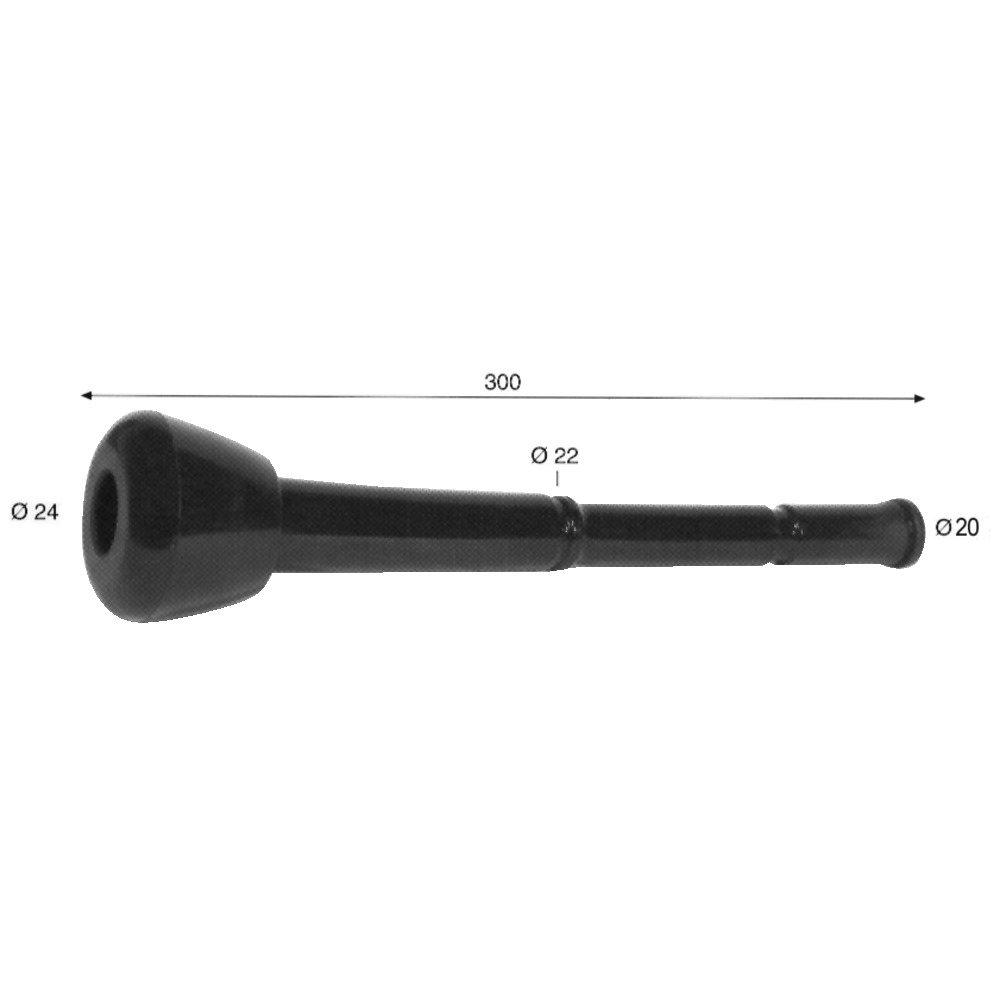 Zitzengummi passend DeLaval Harmony 960037-02