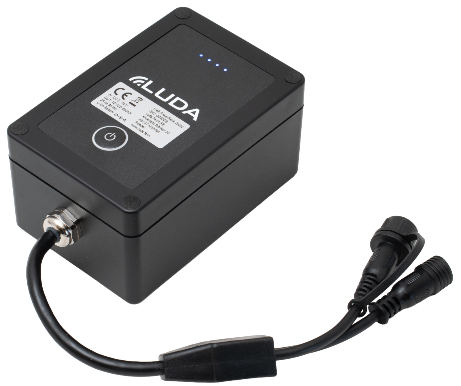 PowerBank 25000mAh LudaFarm 