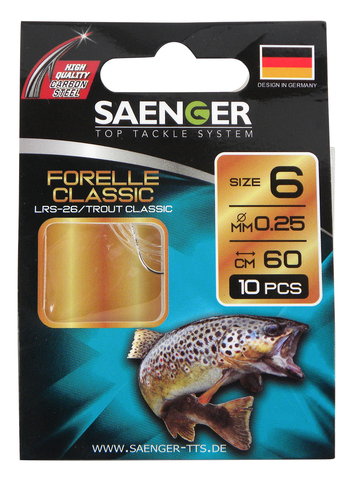 Vorfach Forelle Gr. 6 0,20 mm