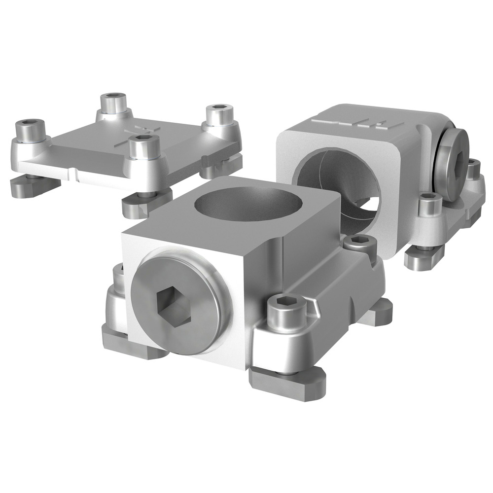 Anschlussset zu asa TT Standardkühler mit asa rail System