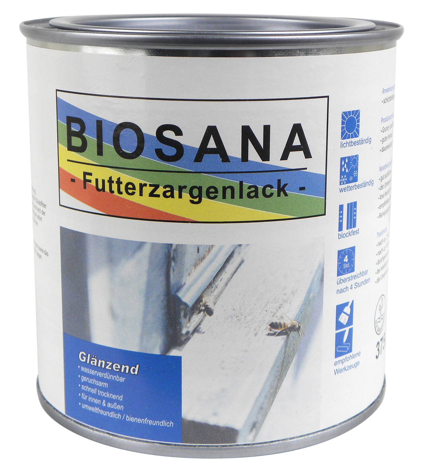 Futterzargenlack farblos 375ml
