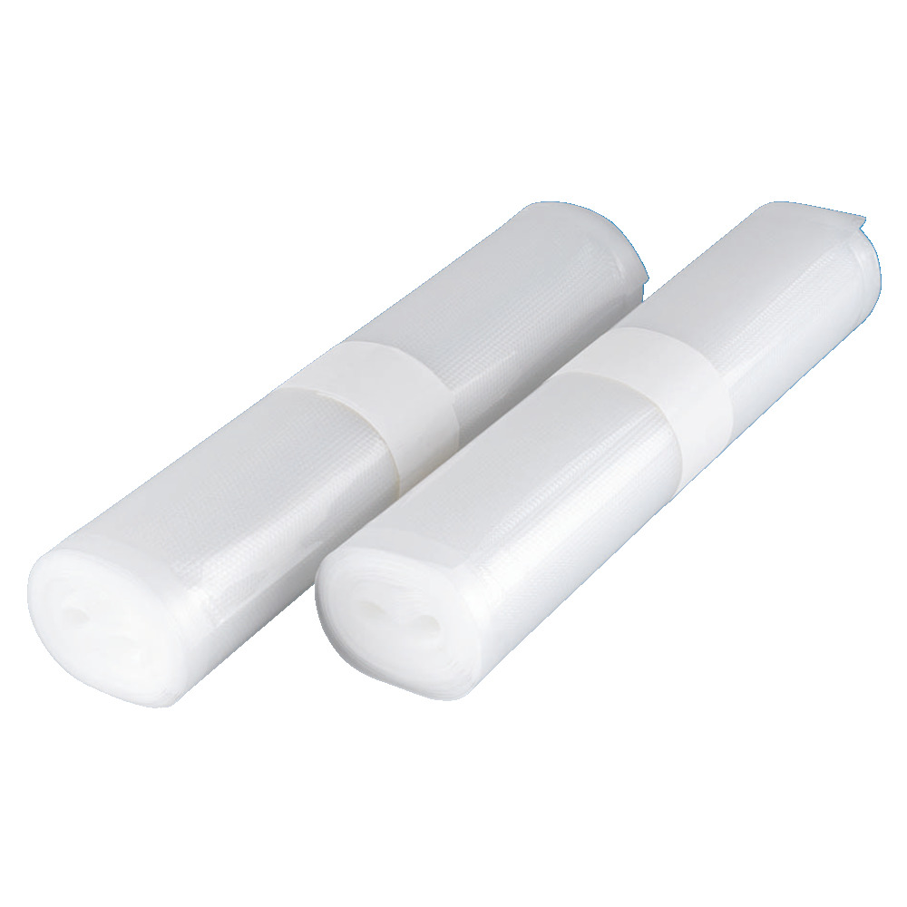 Folienrolle/Vakuumierrolle gerippt (Doppelpack 2 Rollen)