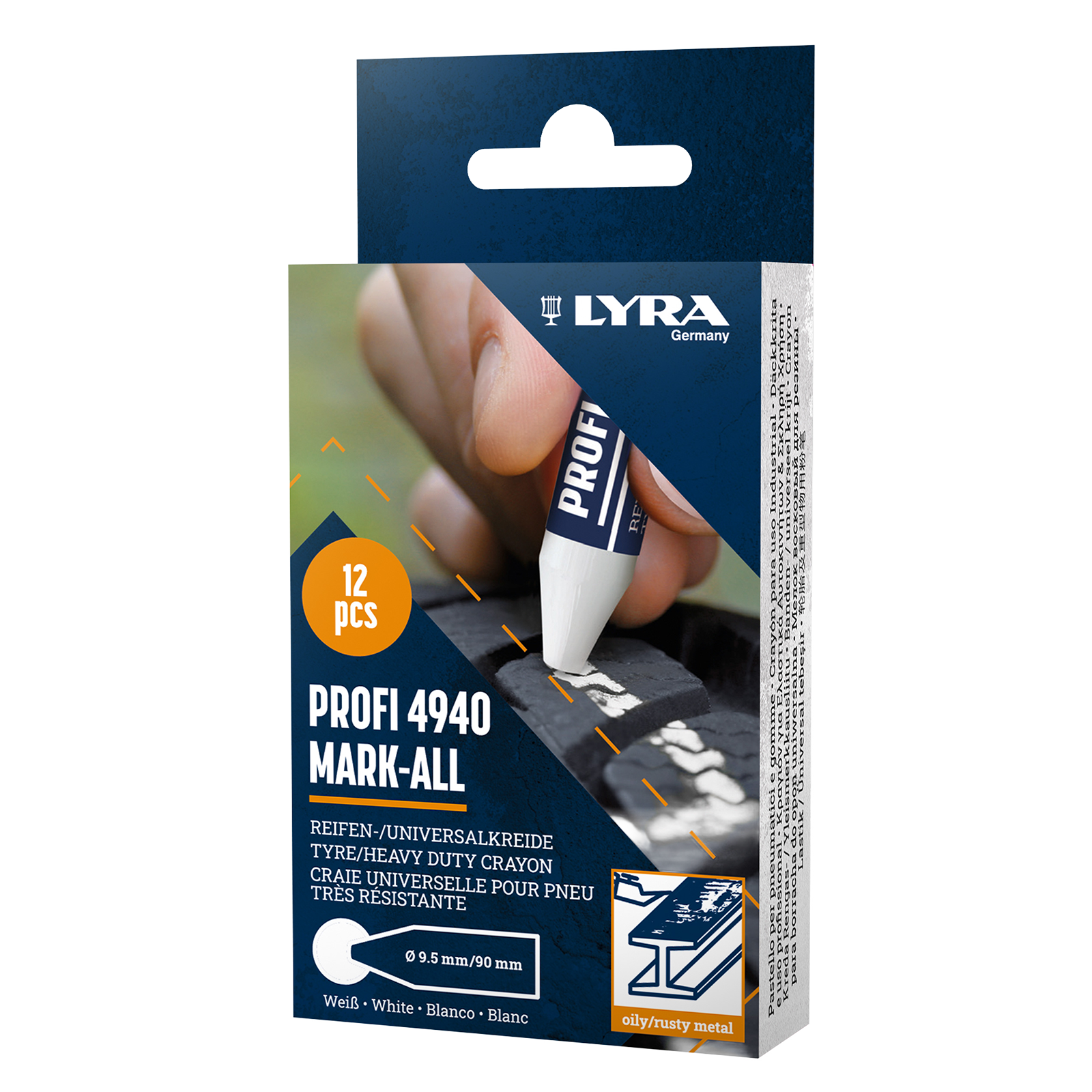 Wachssignier-Kreiden LYRA 12er Pack
