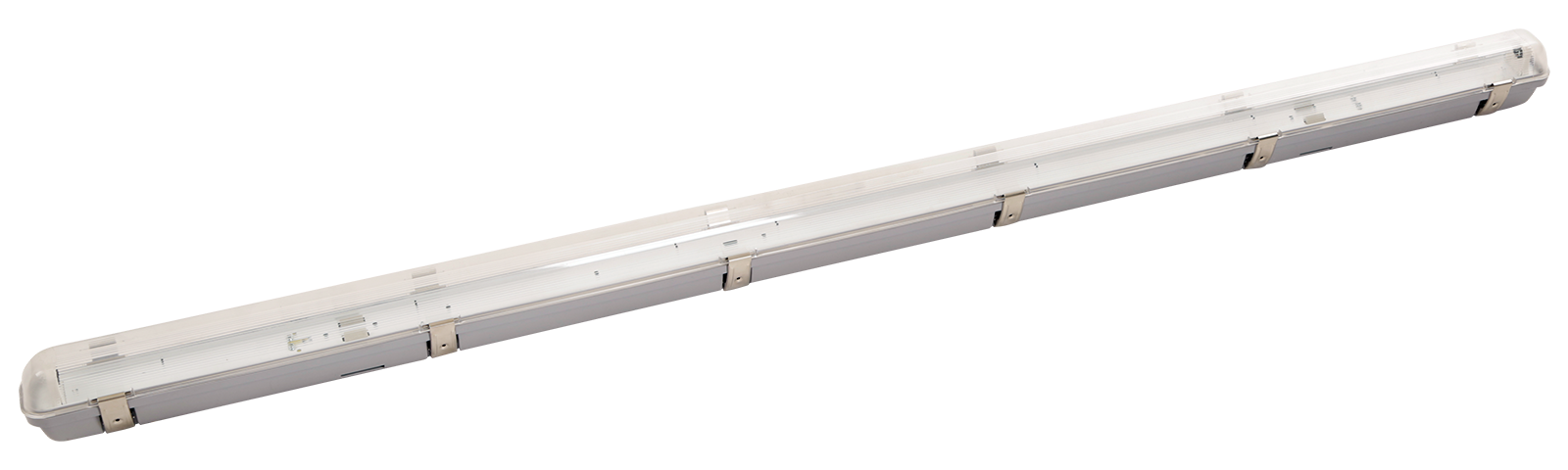 Feuchtraum-Wannenleuchte für LED-Röhren