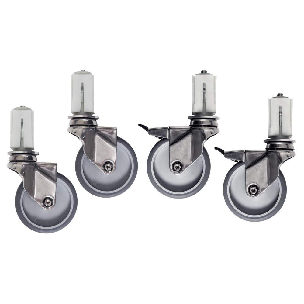 Räderset aus Edelstahl