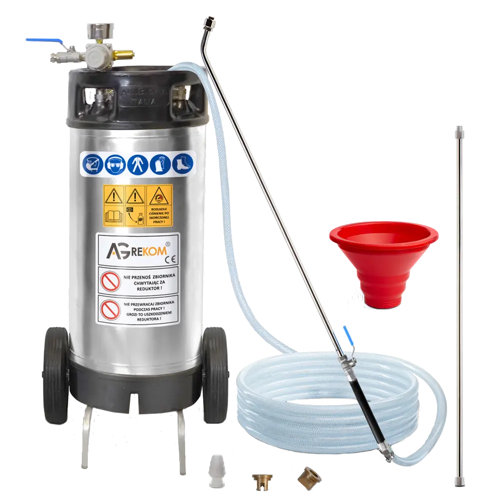 Universal-Weißelspritze Edelstahl 19 L