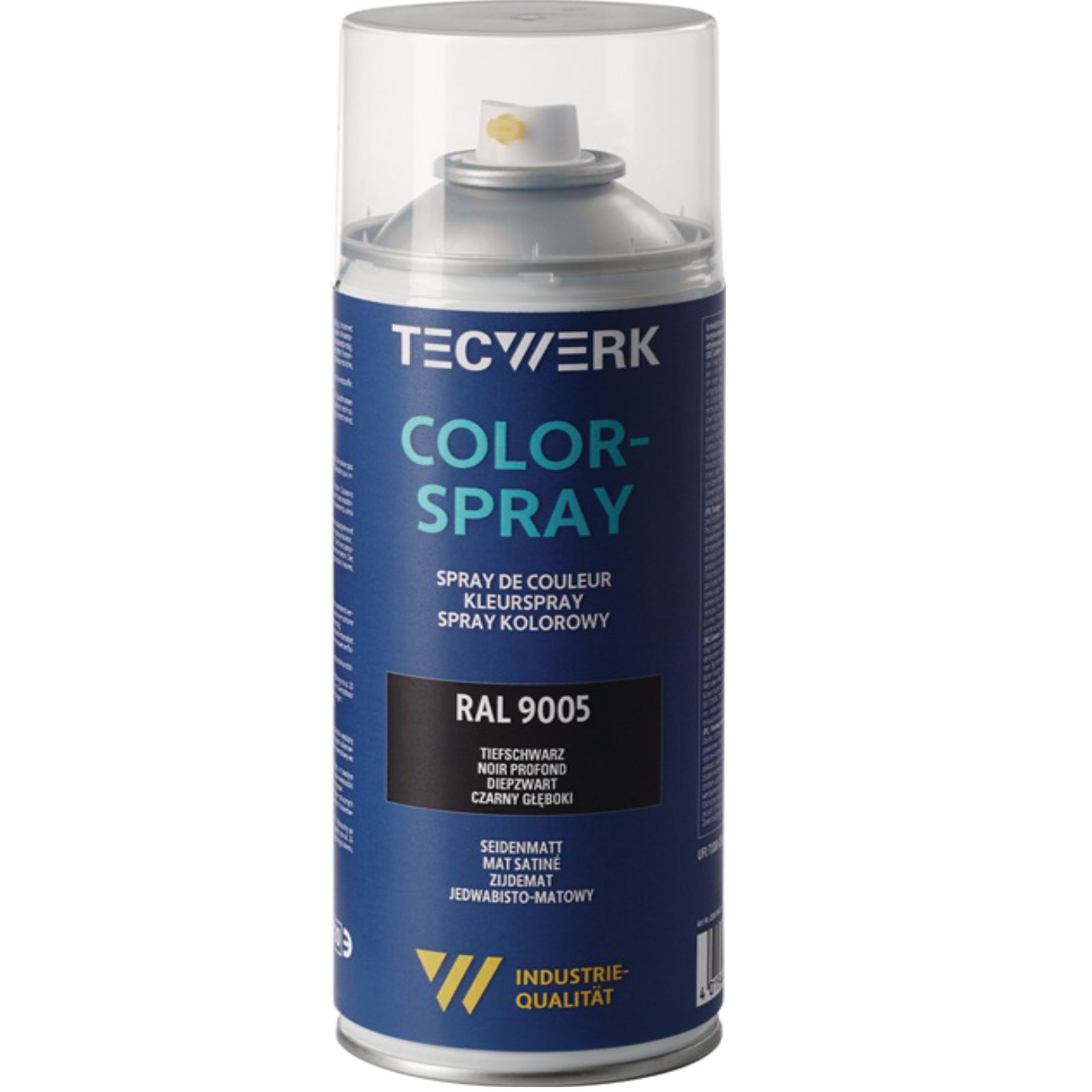 Colorspray tiefschwarz seidenmatt RAL9005
