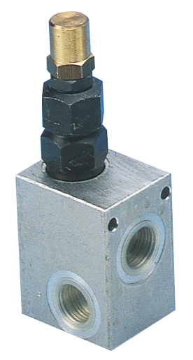 Druckbegrenzungventil mit Kegelsitzventil