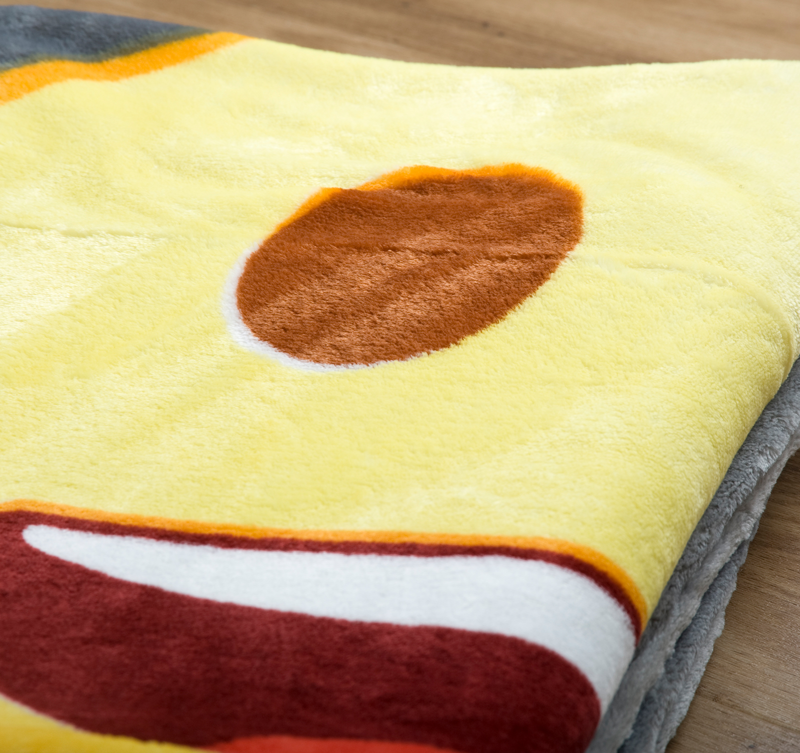 Kuscheldecke Smiley Musik