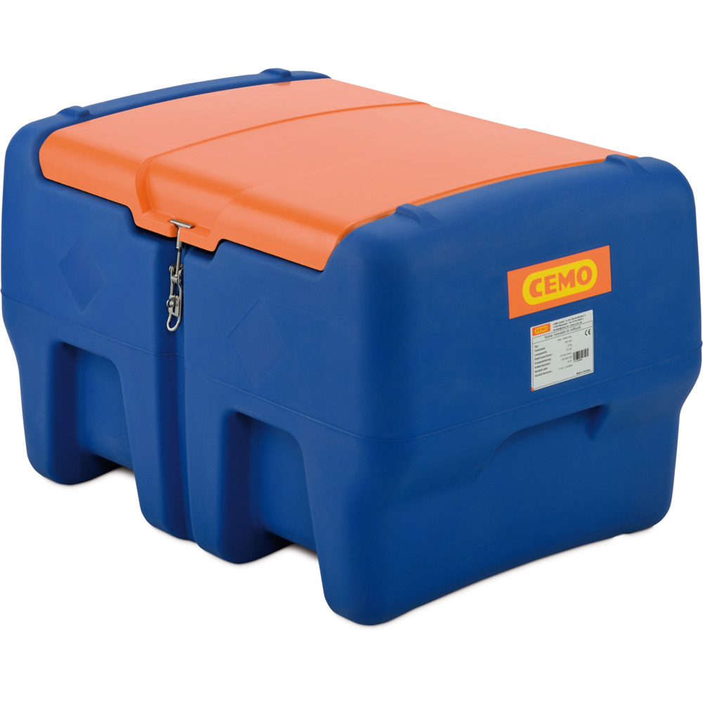 Mobiler Tank AdBlue 440l mit Tauchpume Centri SP30, 12V - inkl. Klappdeckel