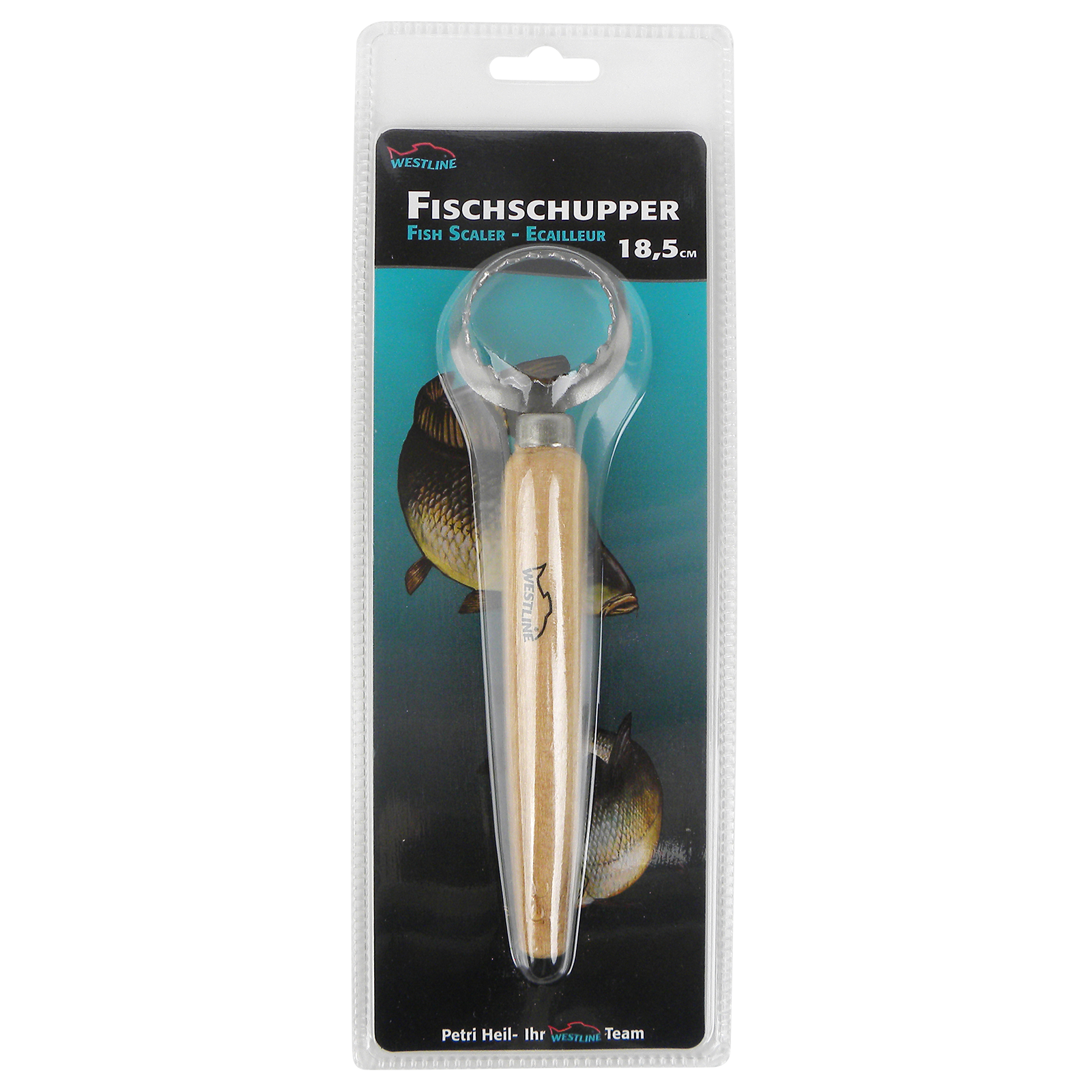 Fischschupper rund