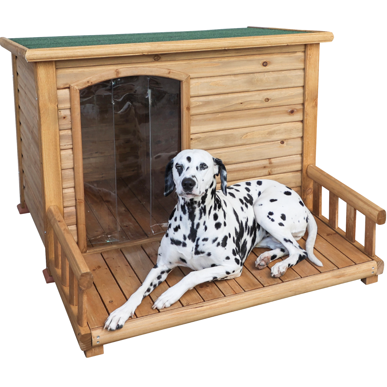 Hundehütte mit Terassse