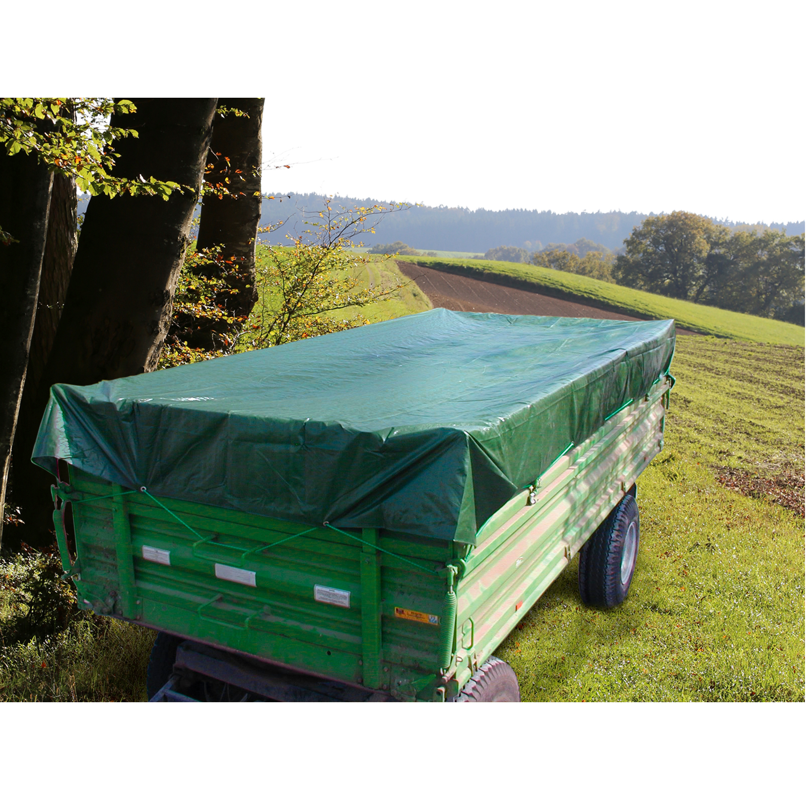 Abdeckplane Profi 210g/qm grün