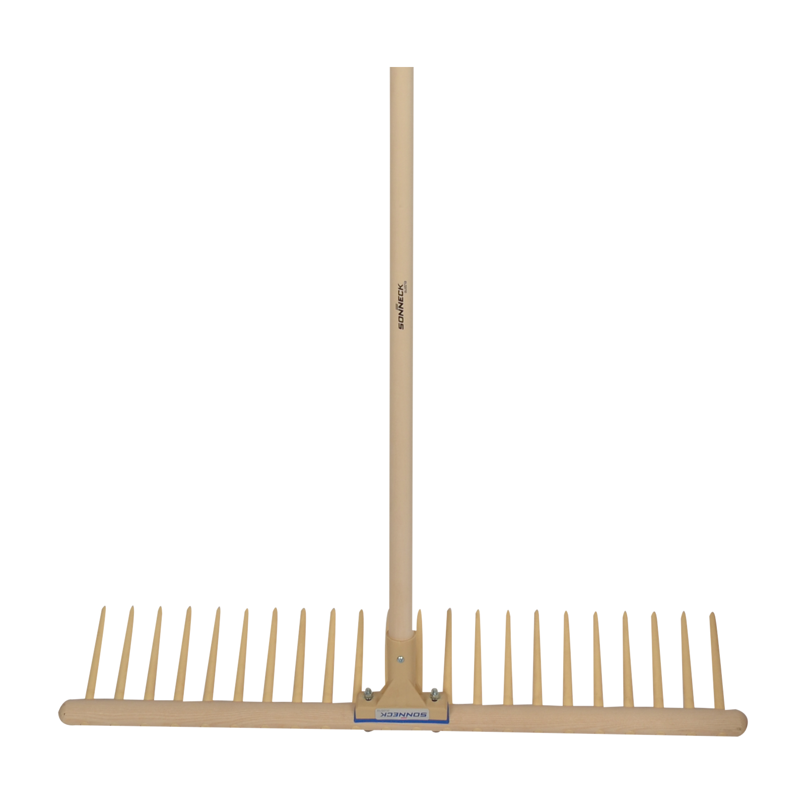 Holzrechen 22 Zähne mit Stiel