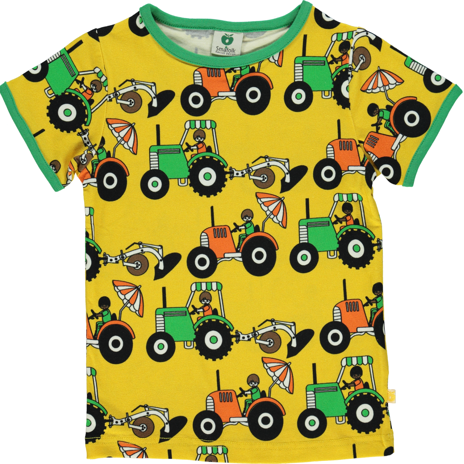 T- Shirt Traktor gelb/ grün