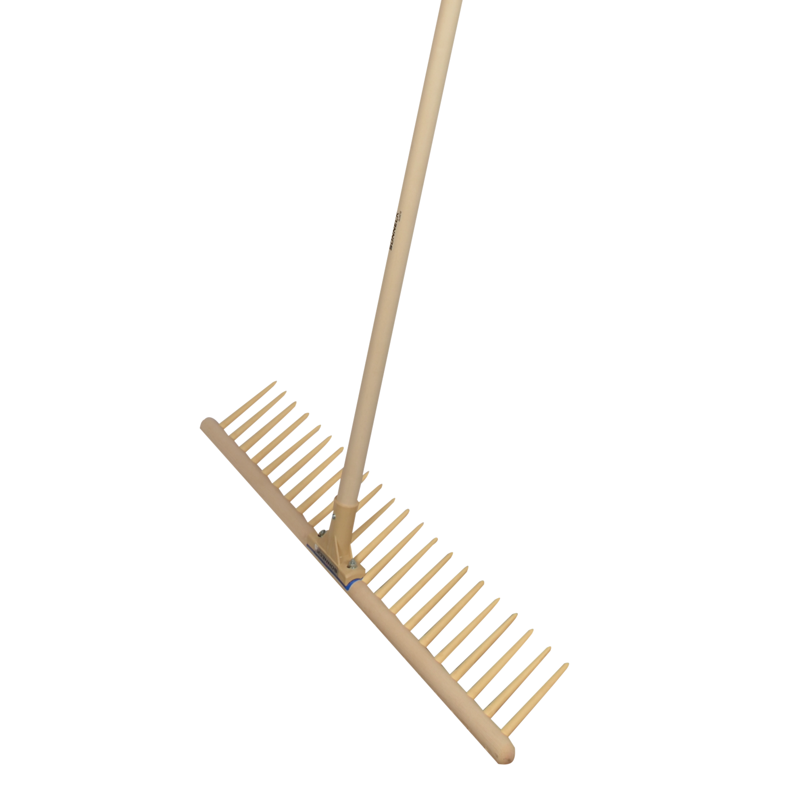 Holzrechen 22 Zähne mit Stiel
