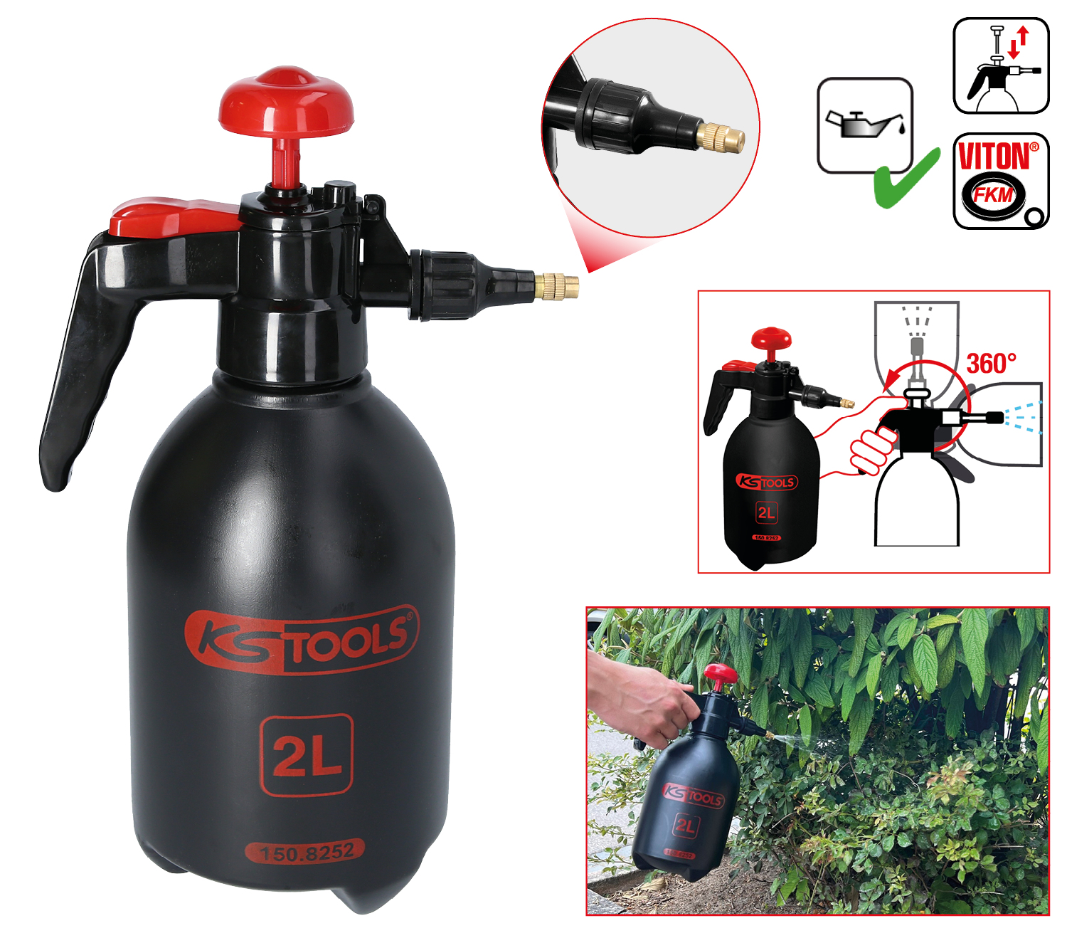 Druckpump-Zerstäuber 1 L